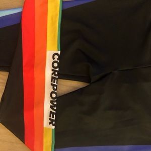 Goldsheep legging (corepower yoga) rainbow